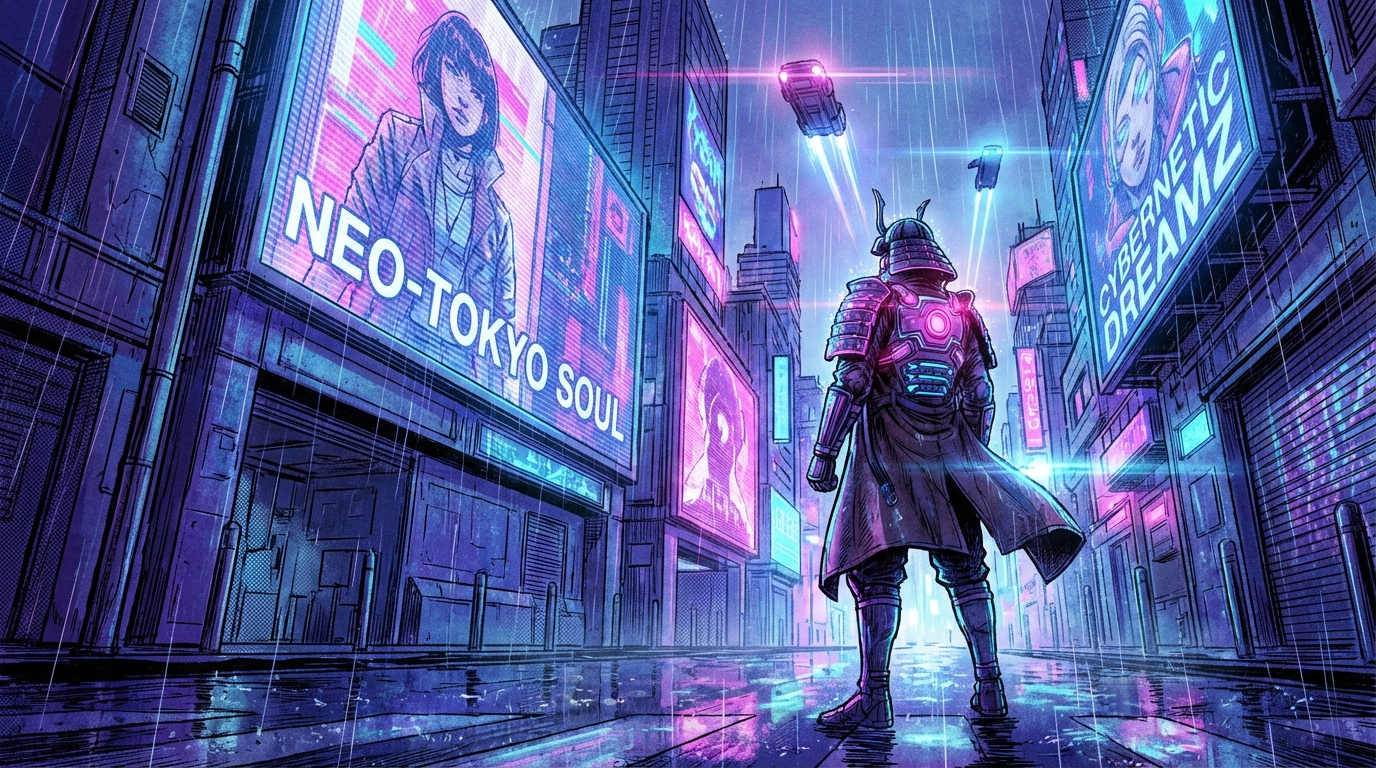 Cyberpunk style preview