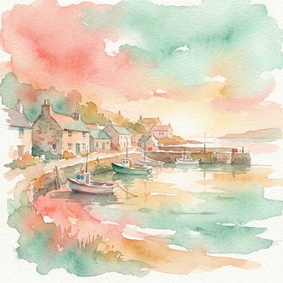 Watercolor style preview